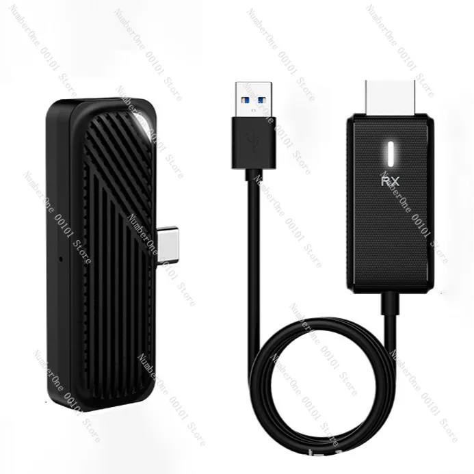 CS7 point-to-point plug-and-play mobile phone wireless HDMI extension cable Q39LD52 computer same screen Type-c projection