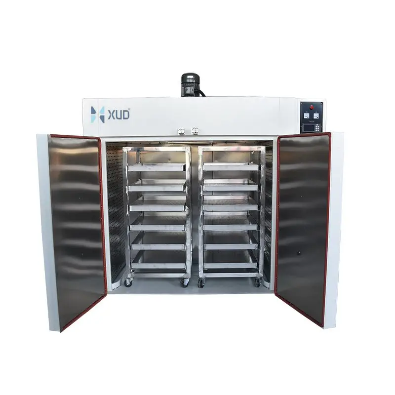 

Custom Walk in Oven Trolley Tray Dyer Industrial Oven Brake Pad Drying Curing Heat Oven