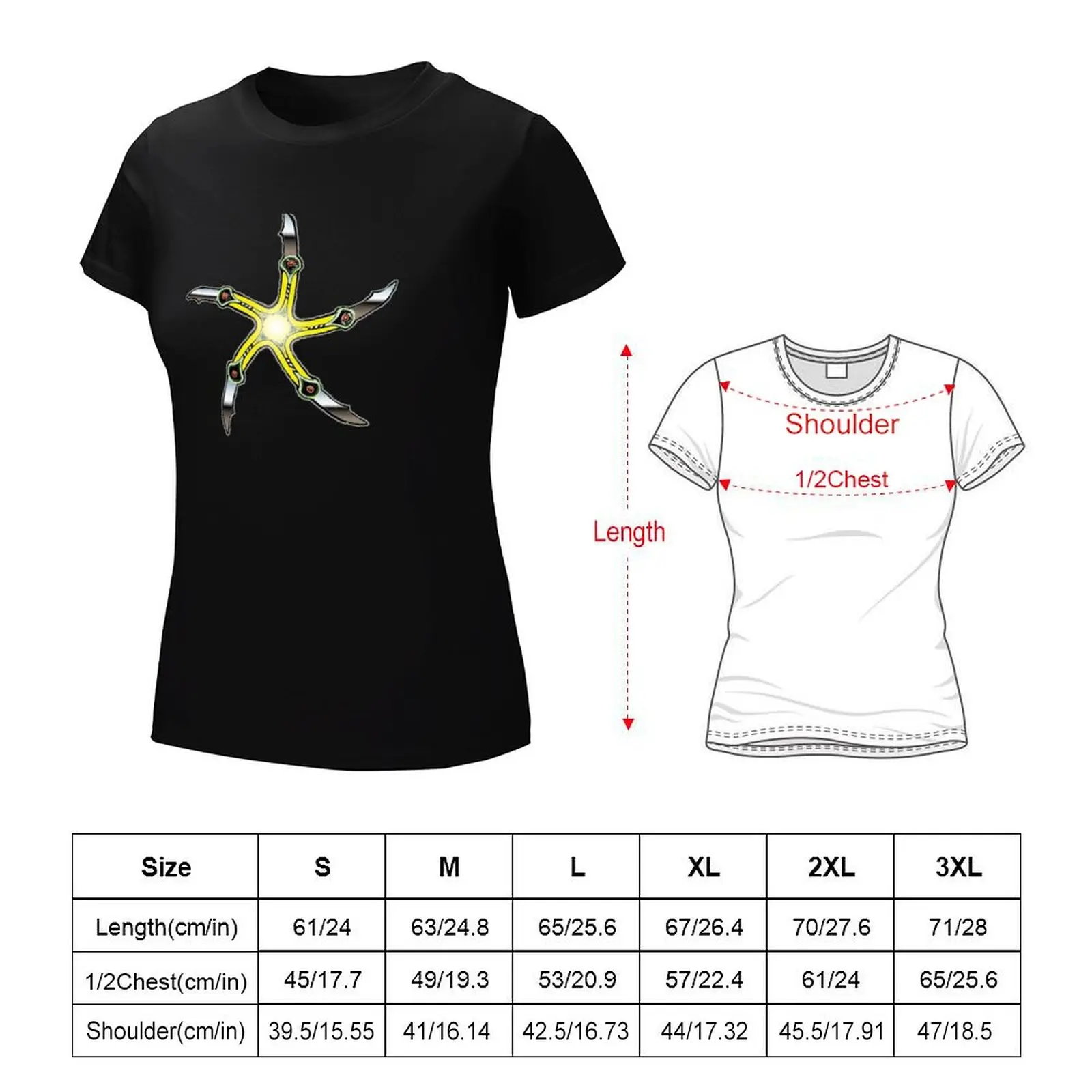 Krull-die glaive! T-Shirt Kurzarm T-Shirt weibliche Tops Tops für Frauen