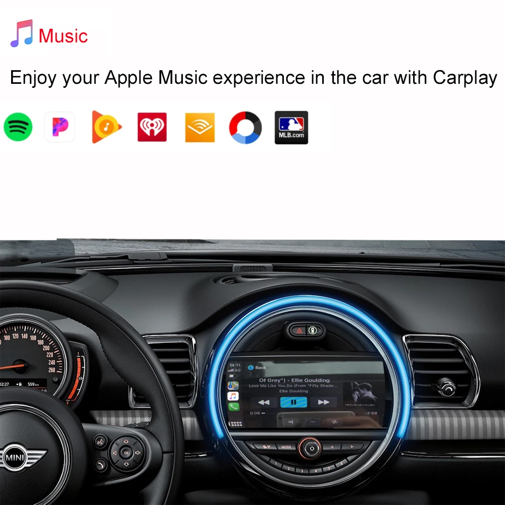 Wireless CIC CarPlay Smartbox For For Mini R55 R56 R57 R58 R59 R60 R61 F54 F55 Clubman Countryman Hardtop John Cooper NBT EVO