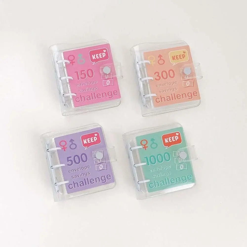 كتاب تخزين الميزانية النقدية توفير المال الموثق المغلفات النقدية مغلف مقاوم للماء التوفير التحدي فضفاضة ورقة المسيل للدموع مقاومة