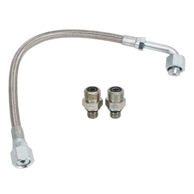 

Turbo Oil Feed Line Tube 3927911 Metal Alloy Turbine Supply Pipe With Connector Replacement For Dodge Ram 5.9L 24V 1998-2002