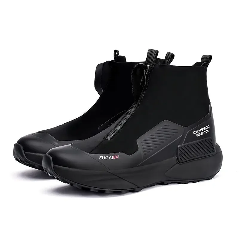 Classic Brand Comfortable Anti Slip Mountain Climbing Shoe Designer Mid-Top Outdoor Hiking Shoe Unisex Wearable Trekking Sneaker