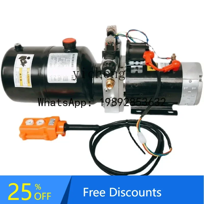 

A1 Dump Truck Electric Vehicle Garbage Sanitation Hoist Bidirectional Hydraulic Pump Station Motor Power Unit 48V60V72V