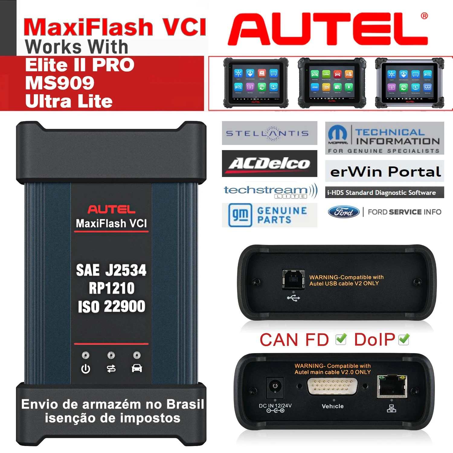 Autel VCI MaxiFlash J2534: Der ultimative Guide zur J2534 Programmierung für Werkstätten und Enthusiasten