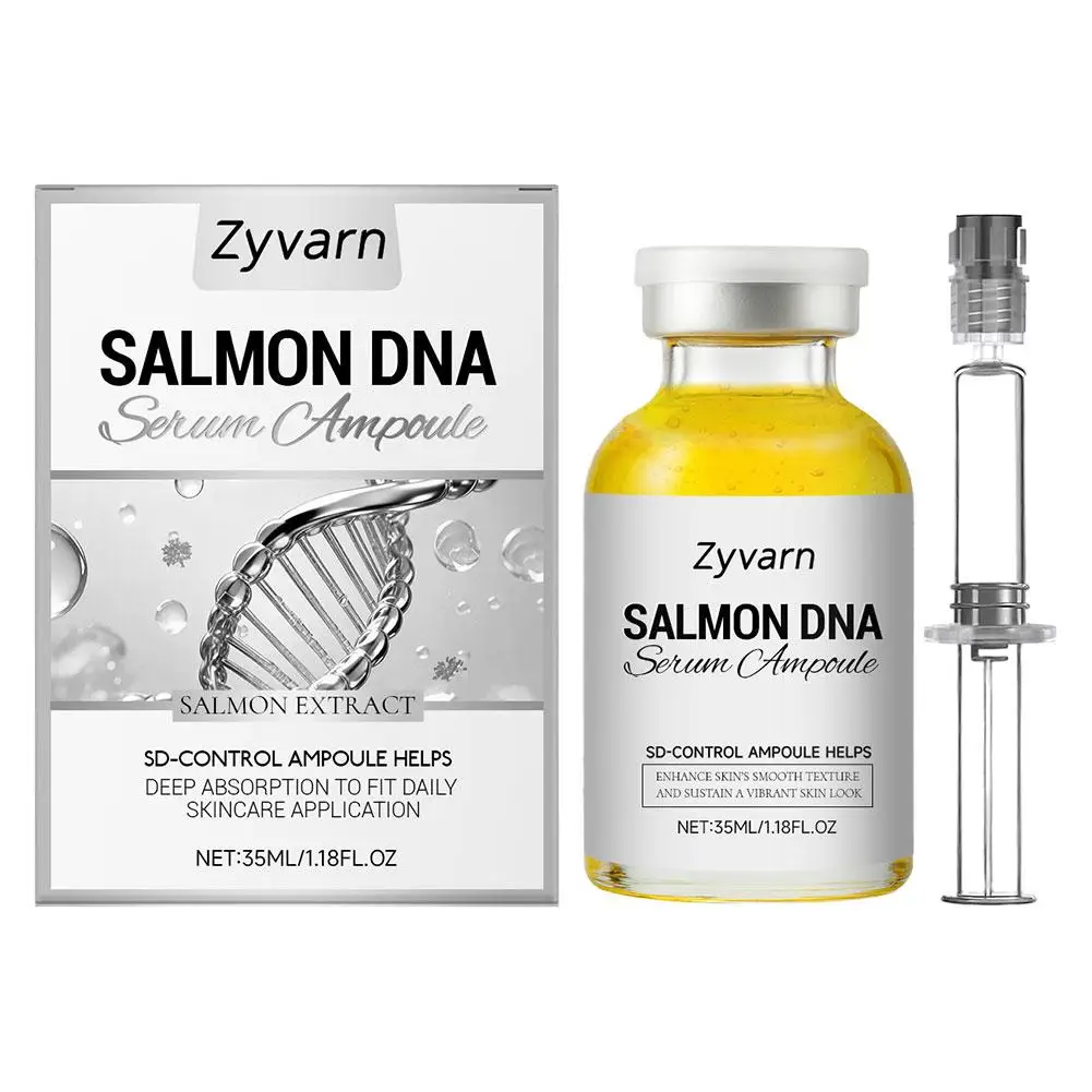 PDRN Lachs-DNA Ampulle Verjüngungsessenz Nährende Reparatur Glättende Porenverkleinernde Feuchtigkeitslotion Hautpflege Straffung