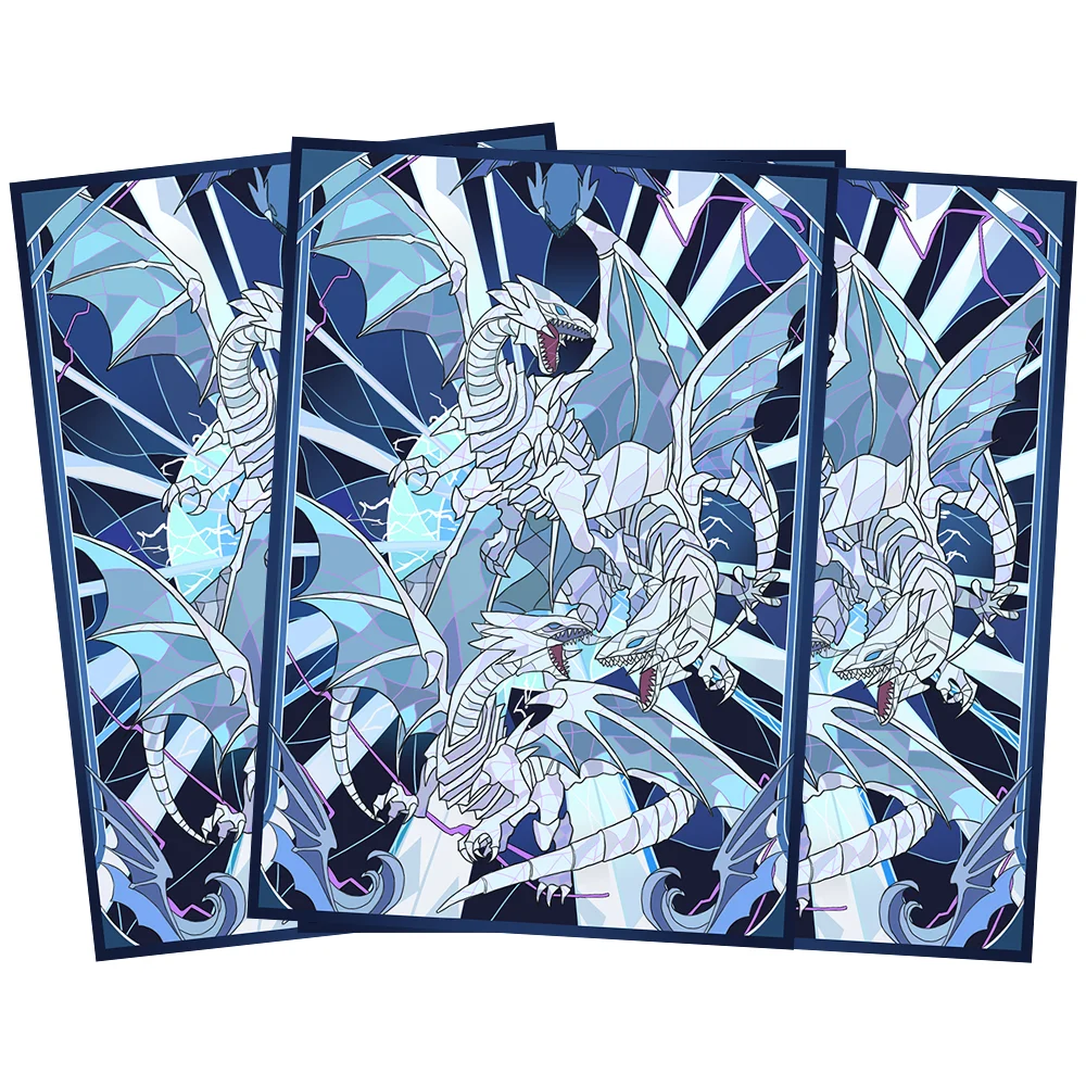 

50 шт., 63*90 мм, защитные рукава для карт в стиле аниме для YGO/игровых карт/карт, сломанные рукава с драгоценными камнями, рукава для сбора карт, игроков