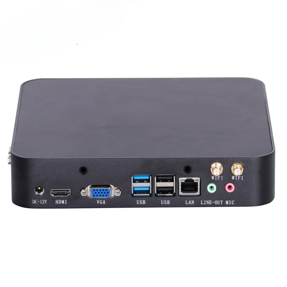 2 Hot Selling ELSKY 10th Gen I5 10210U Dual Core 2.1GHz Lan Thin Client Mini  PC X86 Computer With 4K DP Display