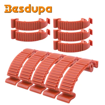 10pcs למעלה צילינדר כיסוי הצמד קליפ אבזם עבור Husqvarna 435 440E 445 450 450E 570 575 576 Chainsaw