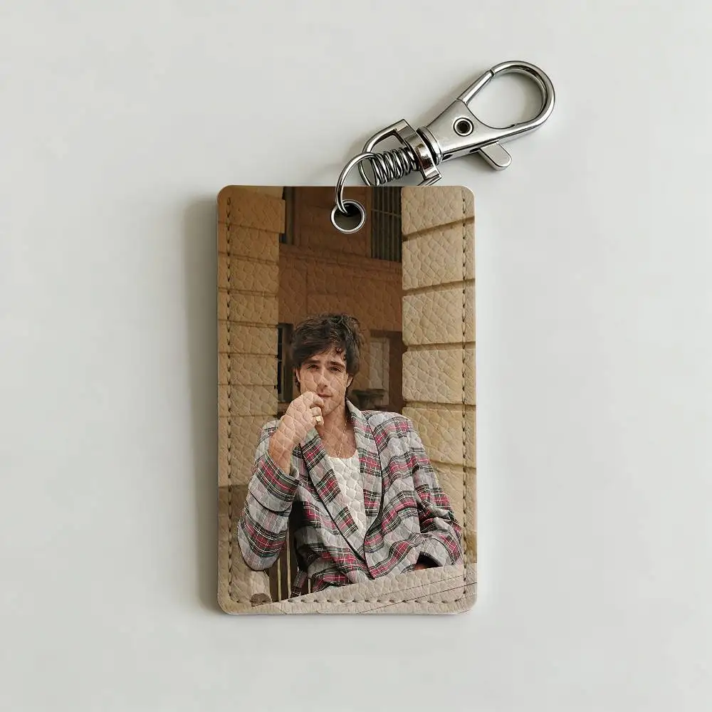 Actor J-Jacob Elordi Card Holder Keychain Badge Holder Card Pass Hang Rope Lariat Lanyard for Key Rings Accessories Gift view 4