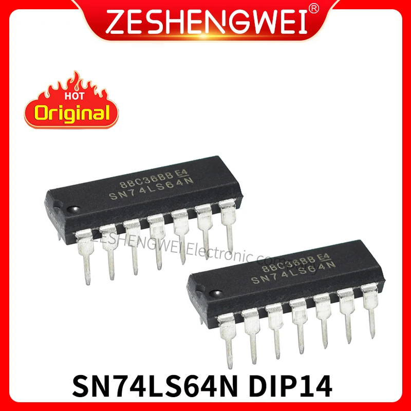 5Pcs SN74LS64N HD74LS64P DIP14 SN74LS64 HD74LS64 74LS64N 74LS64P 74LS64 DIP New And Original IC