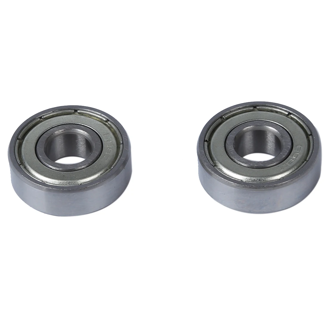 2 Pcs Single Shielded 608Z Miniature Deep Groove Ball Bearings