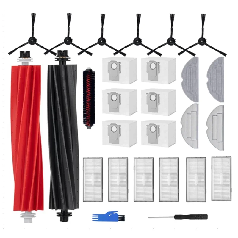 Hot sale Accessory Set for S8 Pro Ultra Vacuum Cleaner, 1 Double Brush System Model Main Brushes