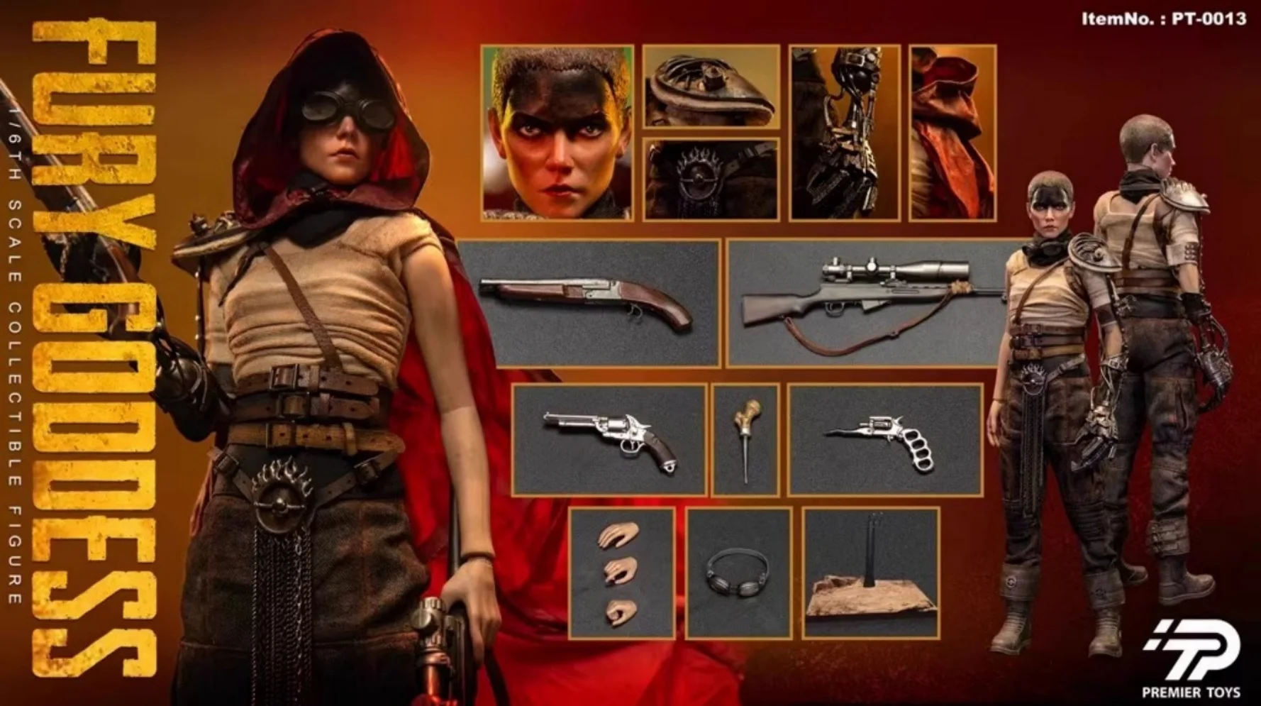 

Premier Toys PT-0013 1/6 Anya Taylor-Joy Girl Action Figure Model