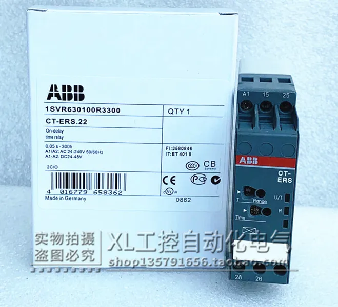 Original ABB CT Series Time Relay CT-MBS.22S 1SVR730010R3200 Spot.