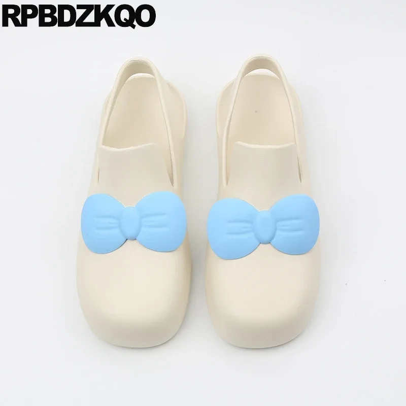 Garden Dog Beach Slingback Pvc Sandals Panda Cartoon Rubber Women Flats Candy Clogs Animal Walking Jelly Shoes Closed Toe Puppy