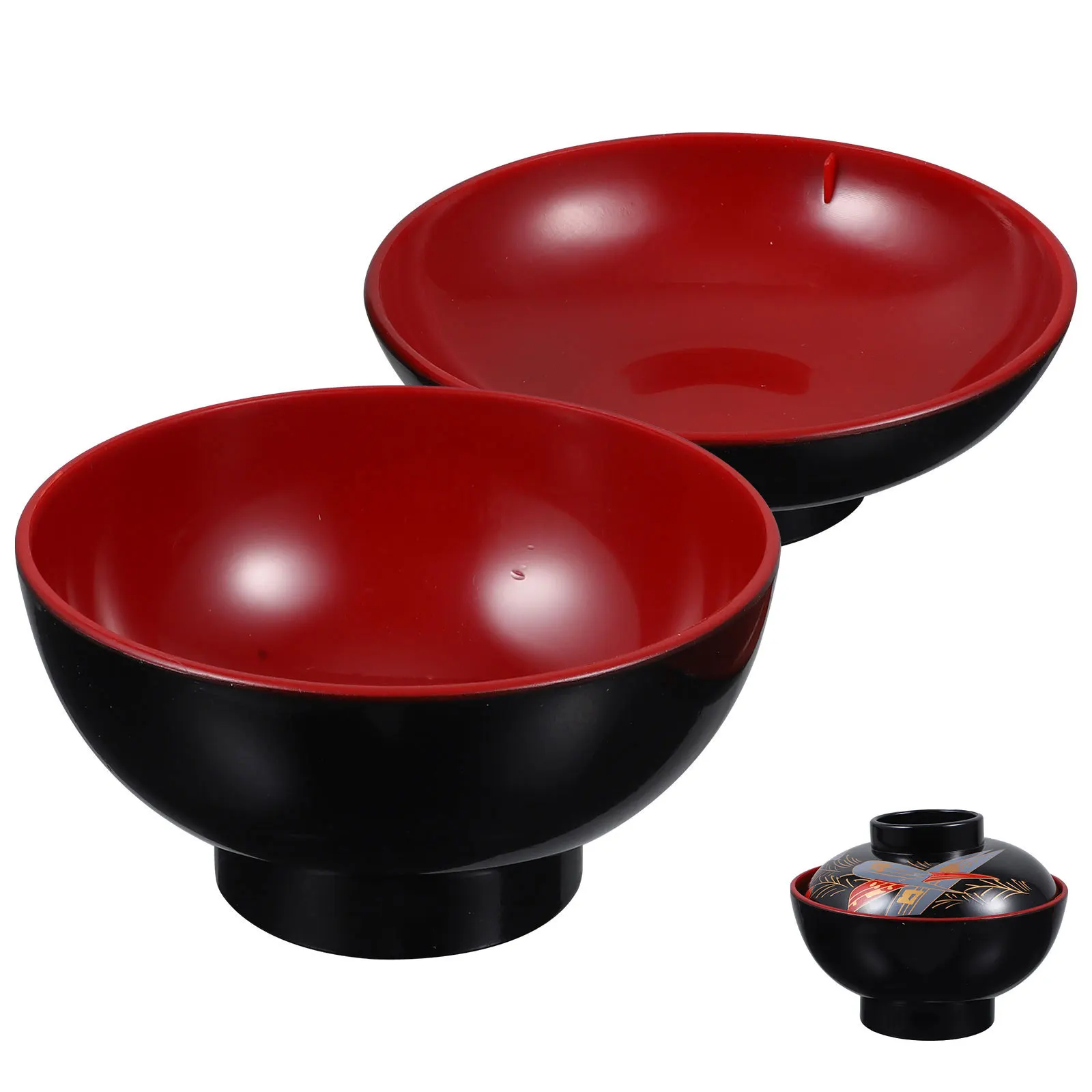 

Japanese Lidded Soup Bowl 12 Oz Fine Craftsmanship For Home Restaurant Hotel Use Multi-Function Rice Bowl With Lid Food