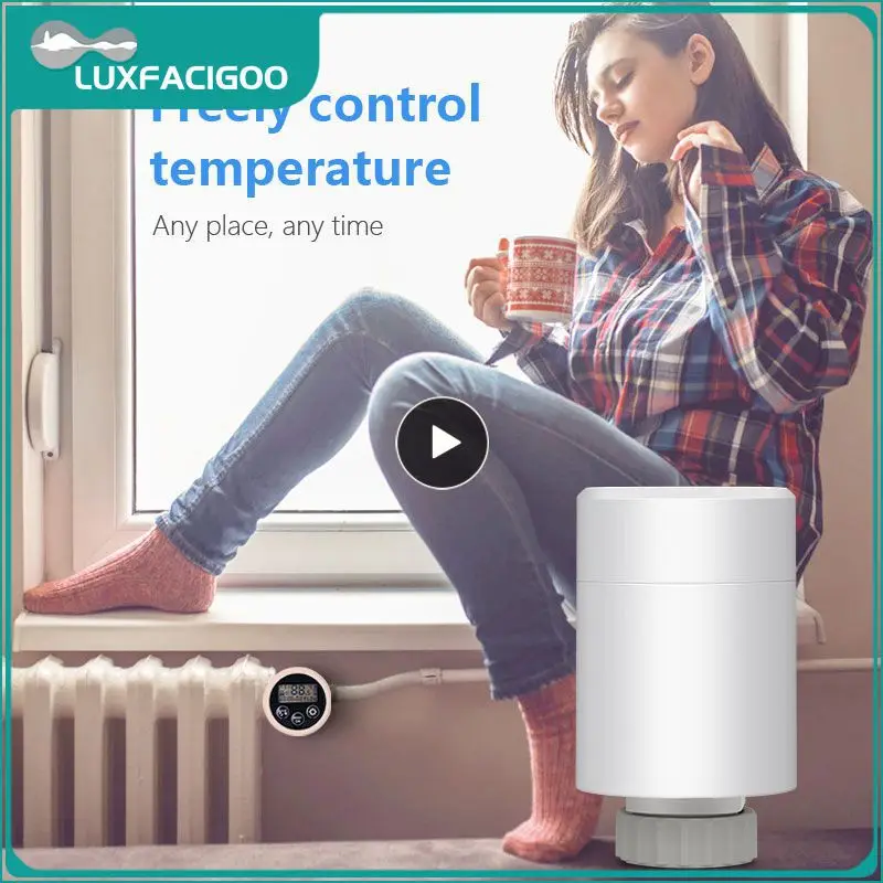 

Tuya Thermostat Radiator Valve Smart Floor Heating Controller Work With Alexa Smartthings Yandex Alice Smart Life