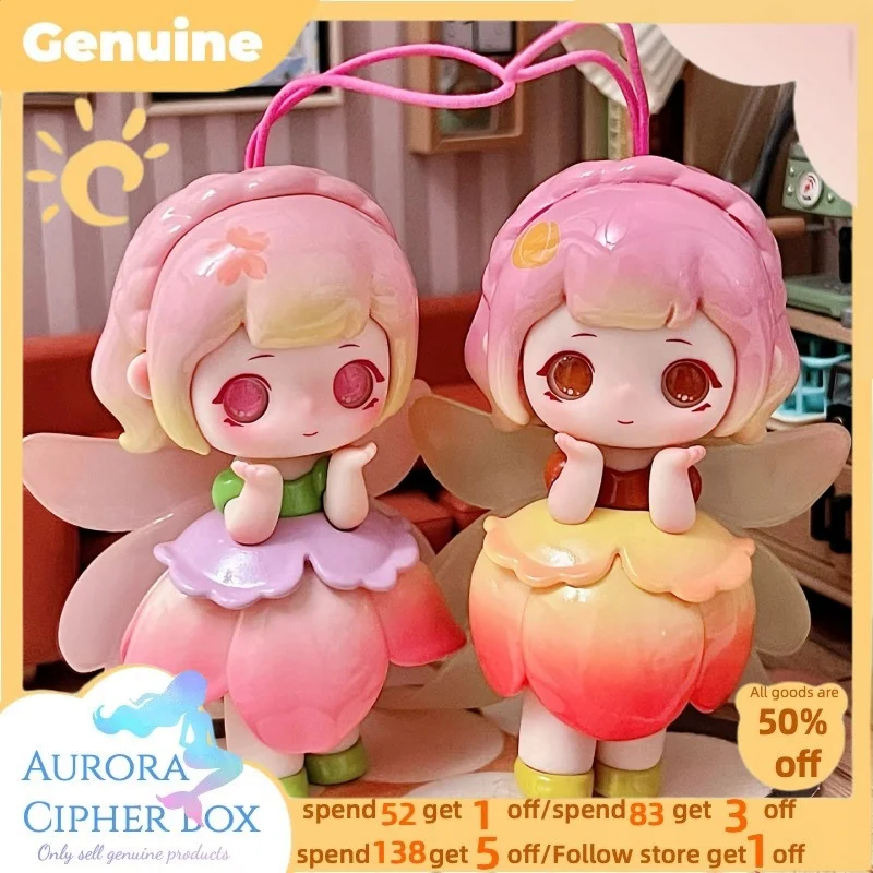

Новый оригинальный Ziyuli V7 Flower Spirit Whisper Series слепая коробка Letsvan Design Garage Kit Настольный декор Модная игрушка в подарок для девочки