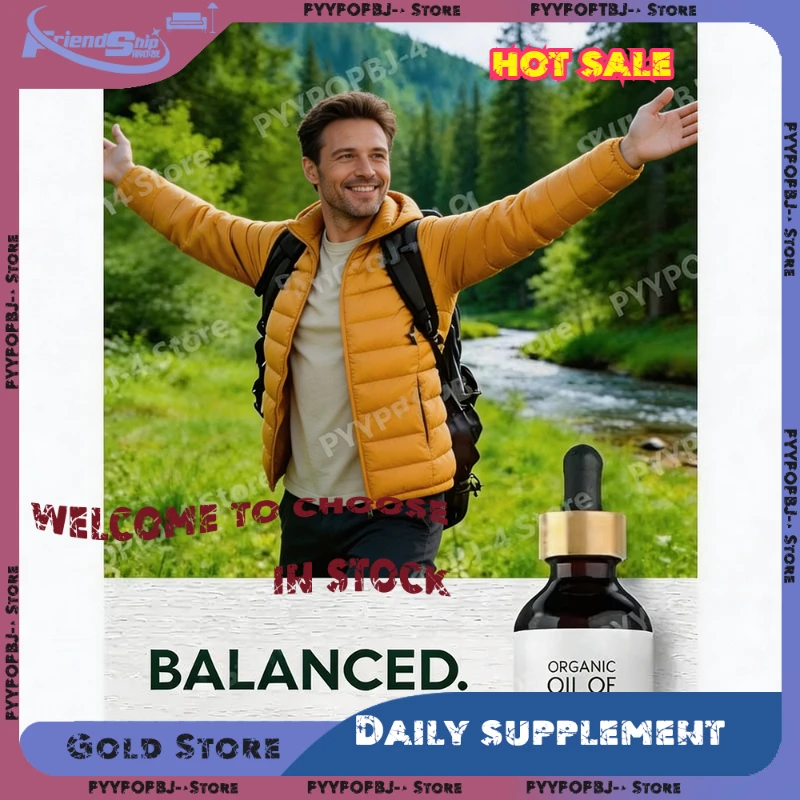 

Органическое масло орегано в жидких каплях, 2 жидких унции, веганская растительная добавка, без ГМО, без глютена, для ежедневной поддержки иммунитета и питания.