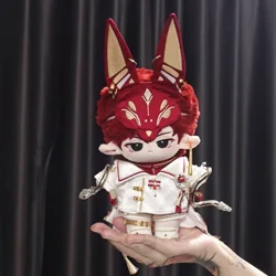 Adam's Western Mythology Series Fox Mask Coat PantsClothing Suit Outfit No Attribute 20cm Plush Doll Costume Clothes Accessories