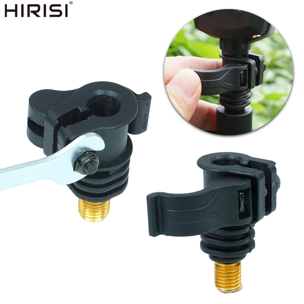 Hirisi AQ212 الكارب الصيد التغيير السريع موصل محول لقضيب قرنة البنك العصي الجرس القضبان لدغة إنذار ملحقات صيد سمك #1