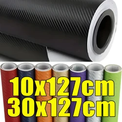 3D Carbon Fiber Car Stickers Multi-color Roll Film Vinyl Wrap Interior Auto Styling Sticker Decor Motorcycle Laptop Skin Decal