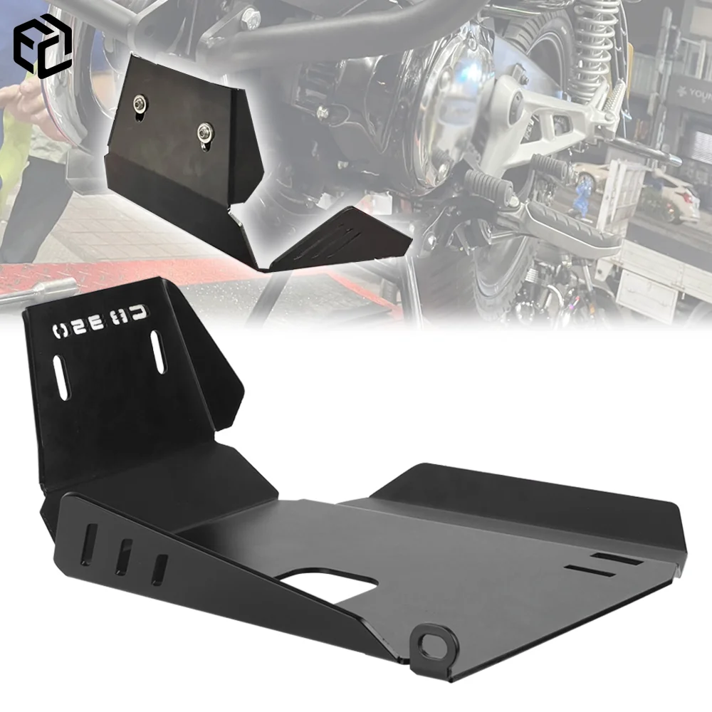 Protezione Motore e Telaio per Honda CB350 GB350, Piastra Inferiore Antiscivolo, Accessori per Protezione dagli Schizzi