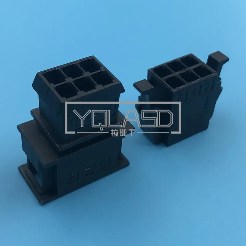 1 Set 6 Way Housing Socket Cable Auto Connector AC Assembly For Audi Electric Ventilatio Seat Switch Plug 1-929627-1 1-929621-1