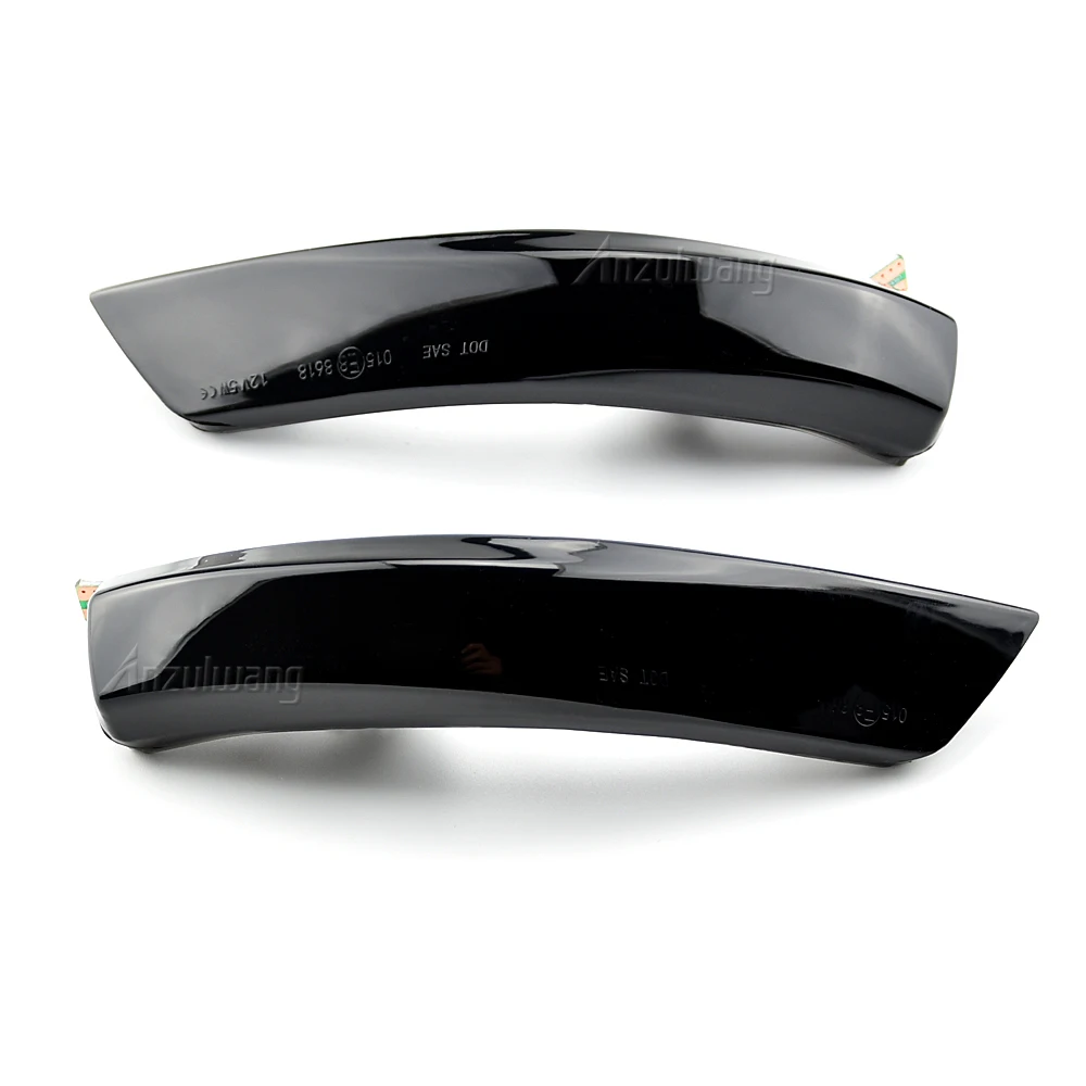 

2 шт. для Ford Focus MK2 Focus MK3 для Mondeo Mk4 светодиодный динамический указатель поворота, боковой габаритный светильник, индикаторная лампа