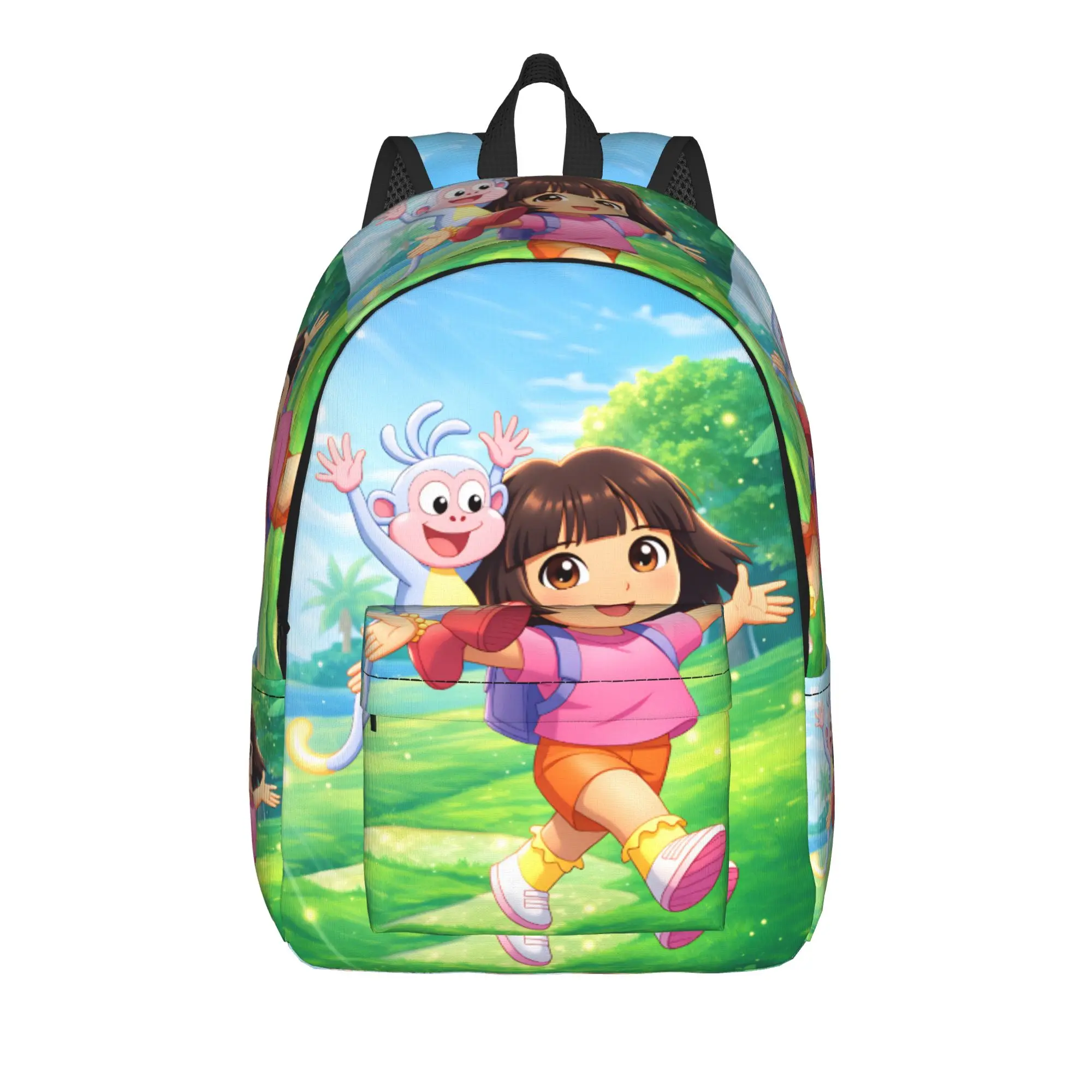 

D-Doras and Friends Backpack Cycling Backpacks Youth Colorful Big School Bags Modern Rucksack