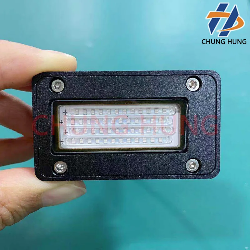 

UV flatbed printer ink drying water-cooled UV LED curing lamp suitable for XP600/TX800 printer nozzle UV ink curing purple light