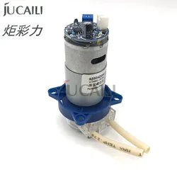 Jucaili Speed regulating peristaltic liquid pump 24V 7W DC Ink pump for Human Xuli printer DTF/UV white ink suction pump