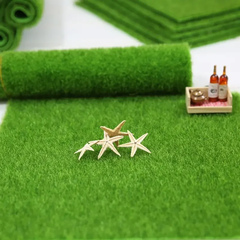 30x30cm Artificial Grassland Simulated Lawn False Moss False Tturf Small Court Landscape Scene Layout Decoration Plant Decor image 3