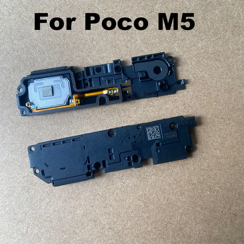 Loudspeaker For Xiaomi Poco M5 Loud Speaker Buzzer Ringer Flex Cable Module Replacement Part High Quality