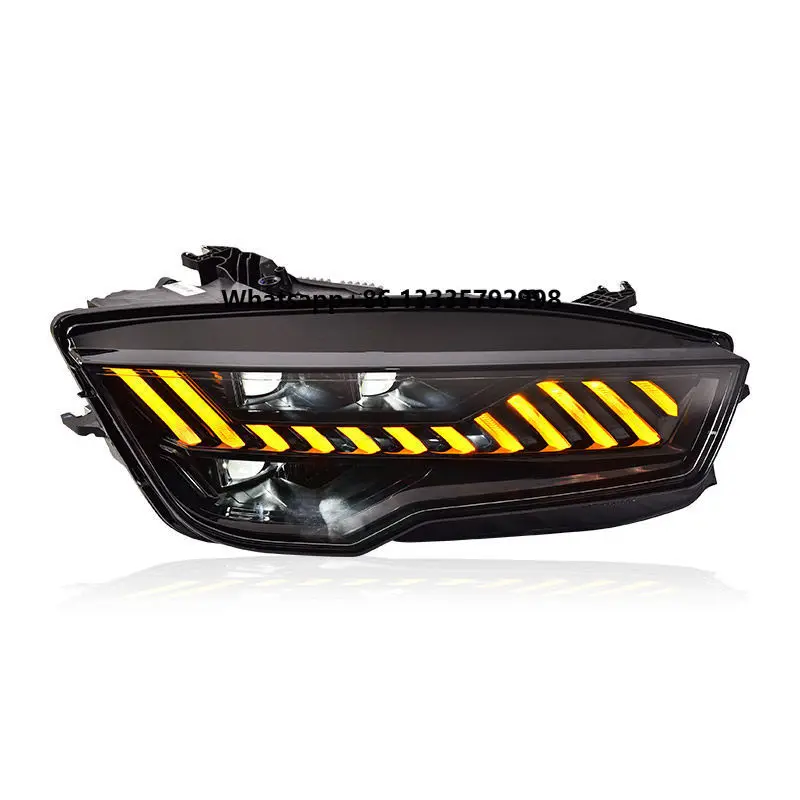 

Modified Full Led Headlight Suitable for AudiA7 2011-2018 Plug and Play Auto Lighting Systems High Quality Headlamp