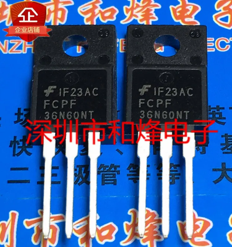 5PCS FCPF36N60NT TO…