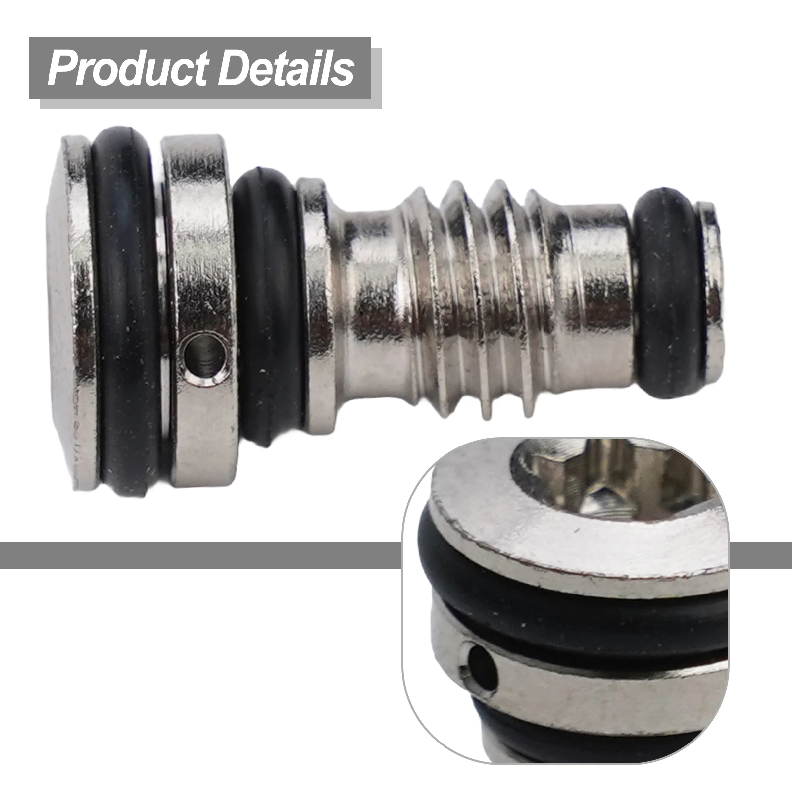 

High Quality Hot Sale MTB Replacement Part 2022 New Cycling Parts Banjo Bolt Dydraulic Brake 1Set Bicycle Silver