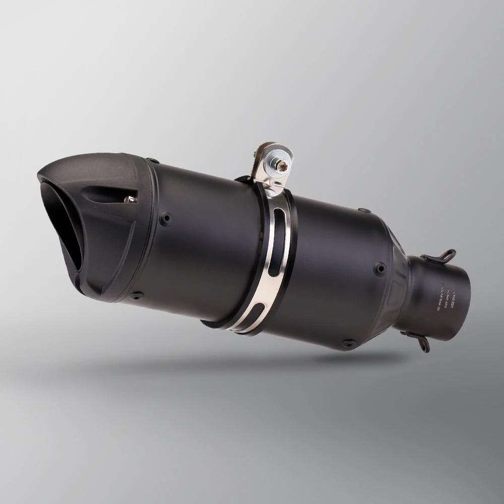 Universal S-project Motorcycle Exhaust Muffler 51mm Racing Scooter Exhaust Muffler for z400 pcx ninja400 gsx250 MT07 MT09 z900