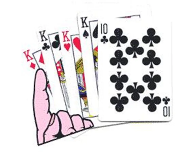 

ZAPPED Instant Royal Flush Card Tricks Close Up Magic Props Gimmick Illusions Easy To Do Magician Cards Appearing Fun