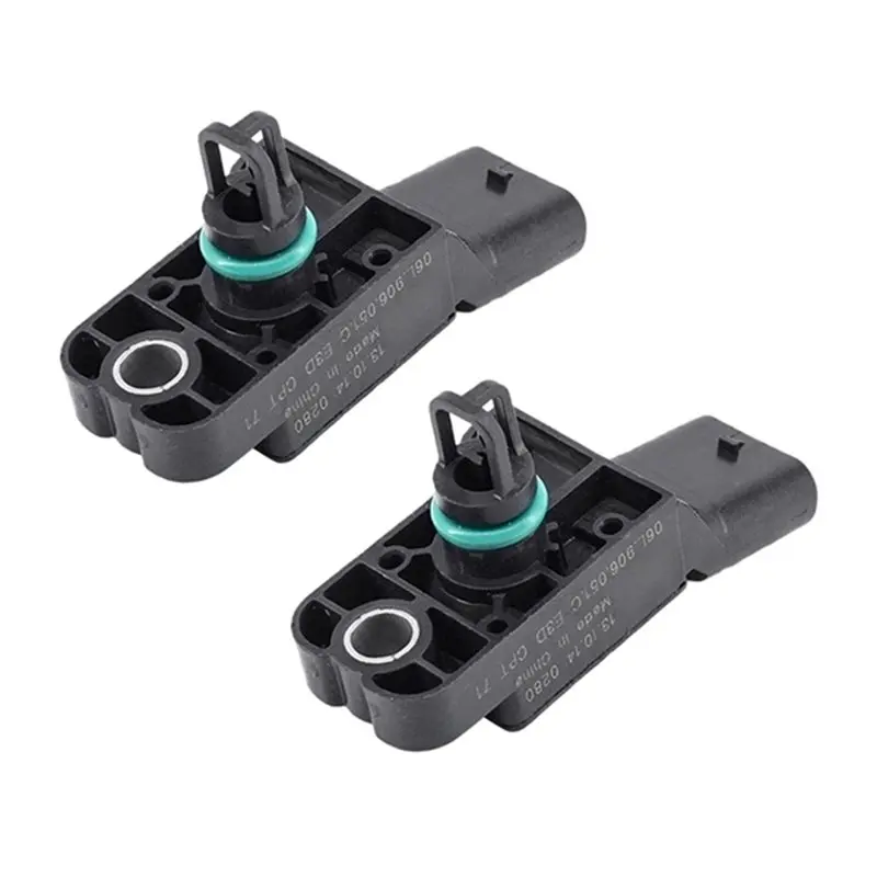 

Pressurer Sensor 06L906051C 2 Pieces Car Air Intake Manifold For A3 A4 A5 A6 Q3 Q7 VW Golf Sharan Tiguan