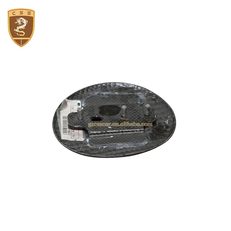 For New Arrival OEM Style Dry Carbon Fiber Auto Parts Car Fuel Tank Cap for Ferrari 458 Car Fuel Tank Cover Cap Body Parts