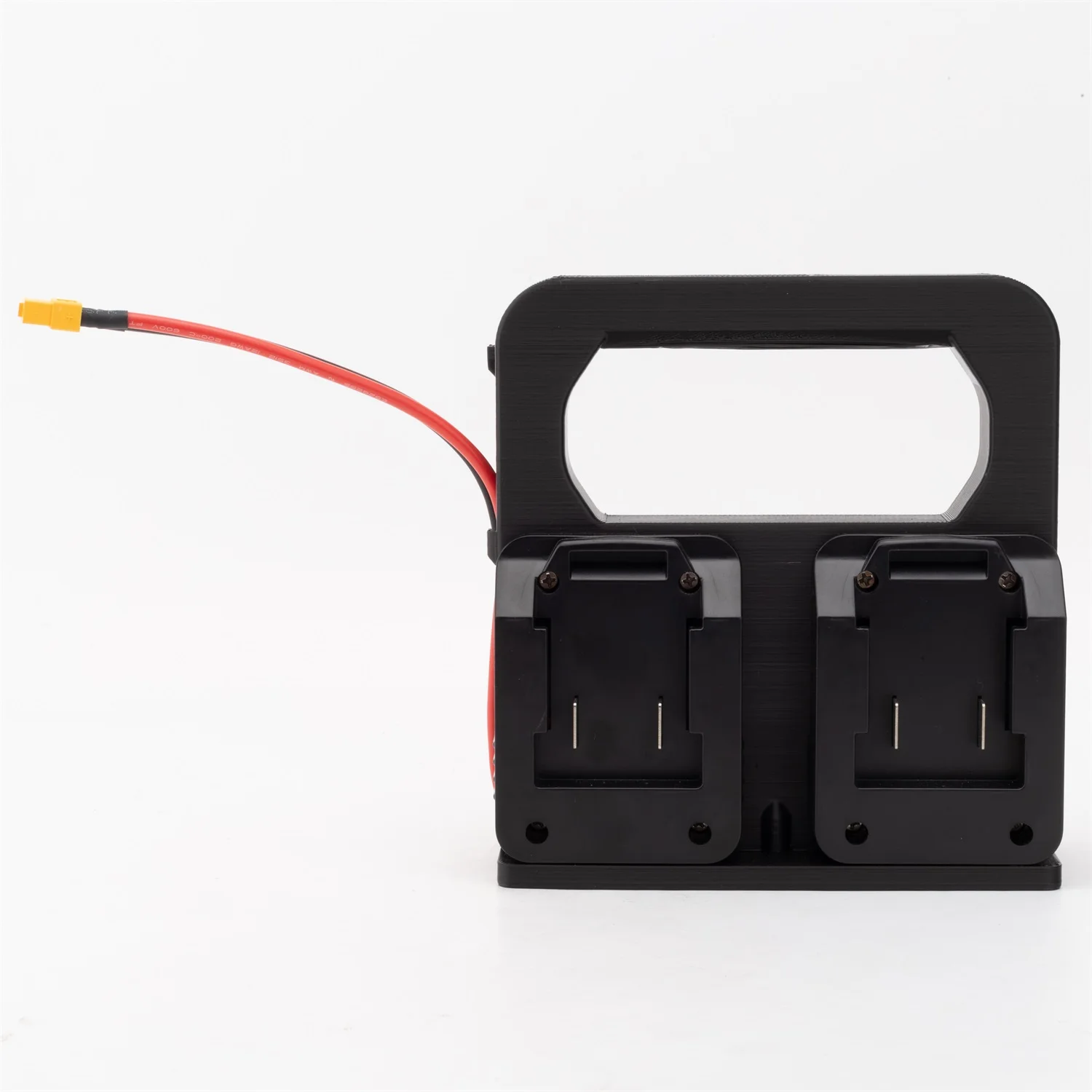 W/XT60 Adapter Port for Parkside X20V 4 Slot Battery Caddy Carrying Case Battery Holder Battery Expander Basket