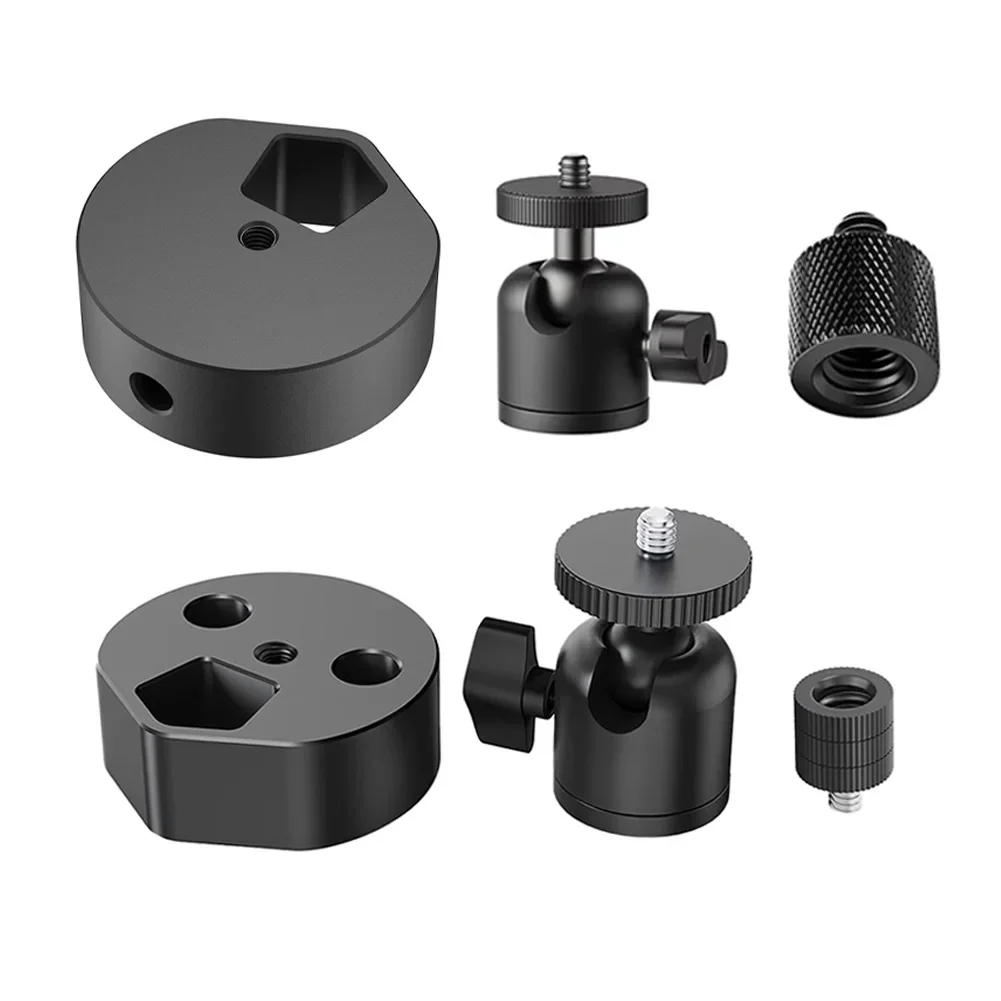 

For Starlink Mini Tripod Aluminum Alloy Adapter With Ball Head 1/4-20 And 3/8-16 For Starlink Mini Pipe Adapter