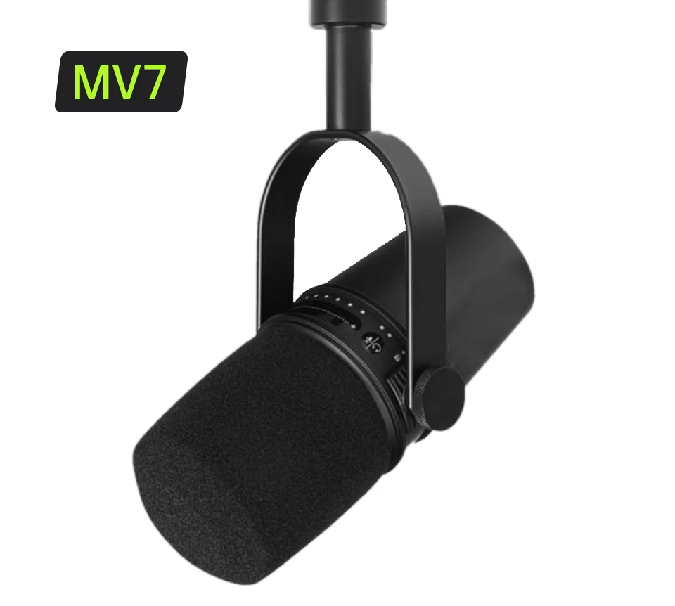 Professional Sm7B Condenser Recording Dynamic Microphone Studio Optional Frequency Response Microphone for Field Recording