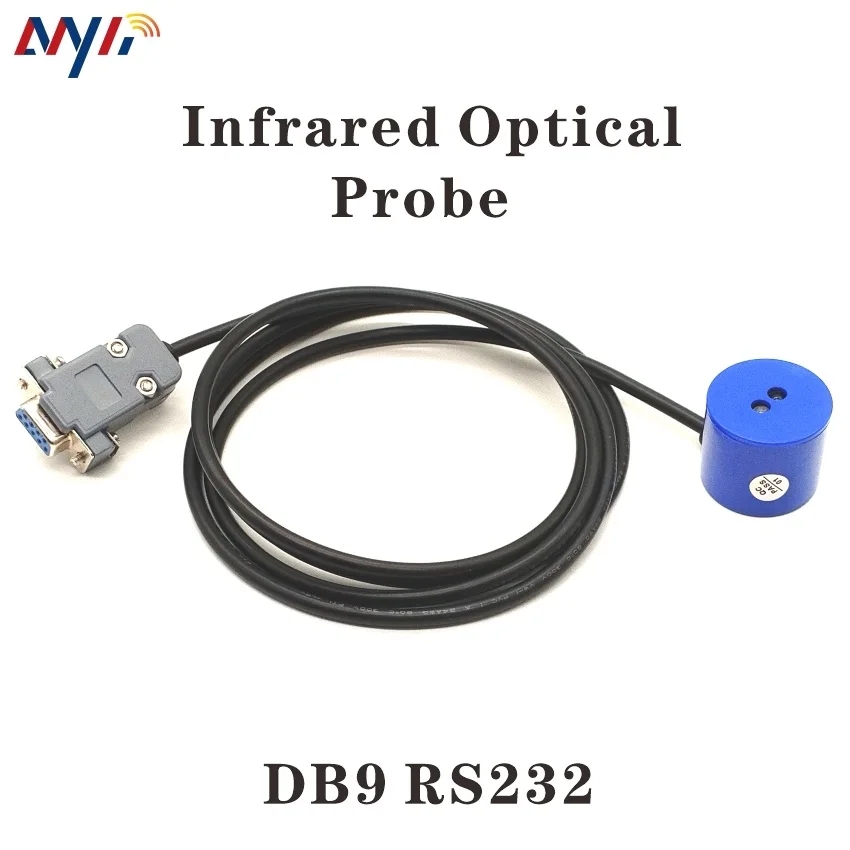 RS232 IEC Optical Probe IEC1107 IEC62056-21สมาร์ทกลางกิโลวัตต์เมตร Optical Probe