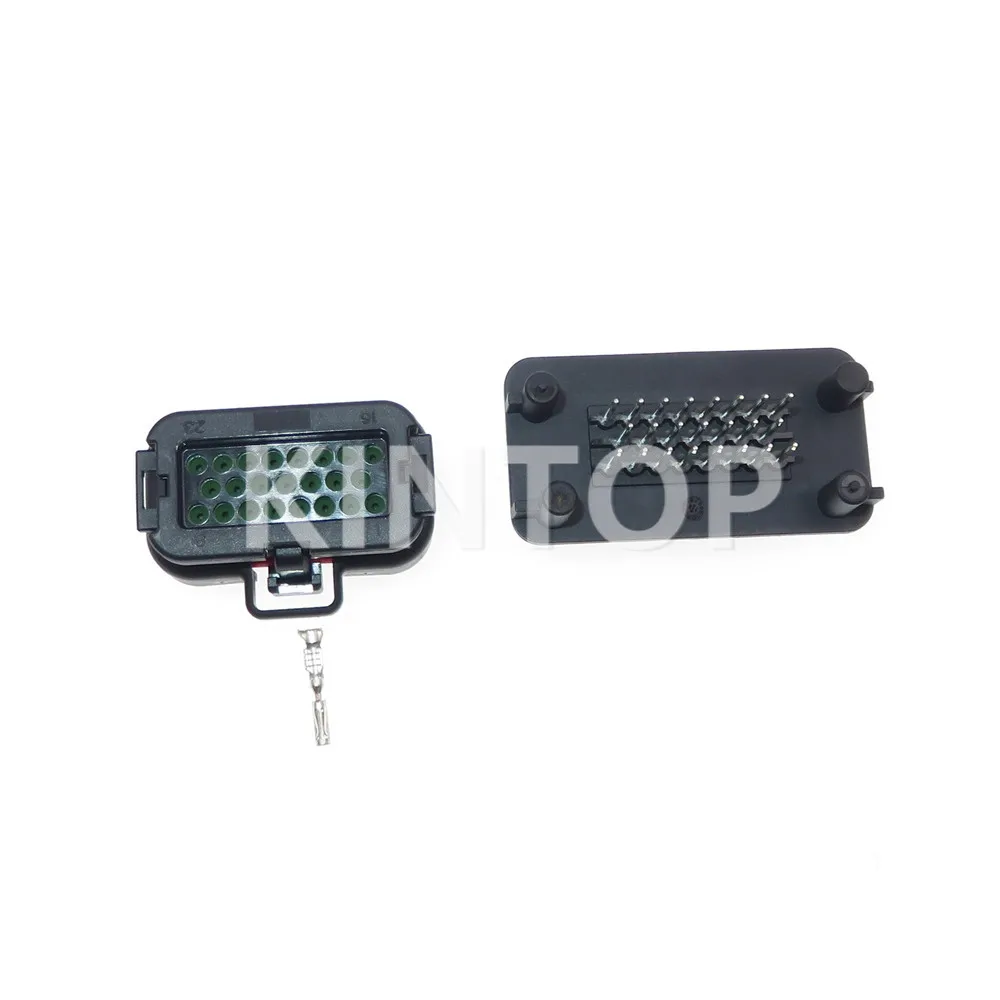 1 Set 23 Pins Car ECU Flame Retardant Plastic Housing Waterproof Wiring Socket AC Assembly 770680-1 Auto Accessories - Image 5