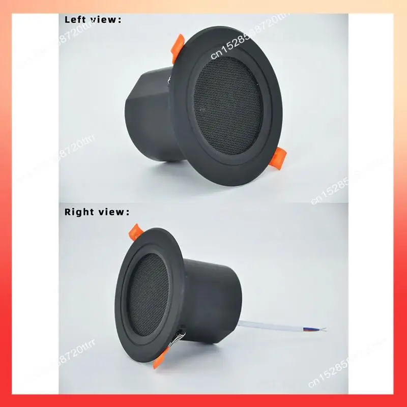 ABNR 3 ''سقف المنزل المتكلم المتكلم Forkitchen الحمام 10 واط مقاوم للرطوبة كامل المدى سماعة موسيقية كامل المدى سماعة موسيقية ث