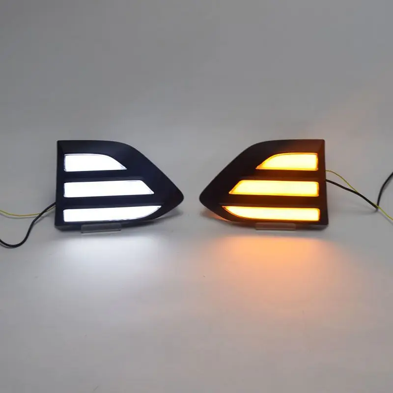 

SAARApplicable15-19Ford Everest Modified Daytime Running Lights Flowing Turn Signal Fender Lights