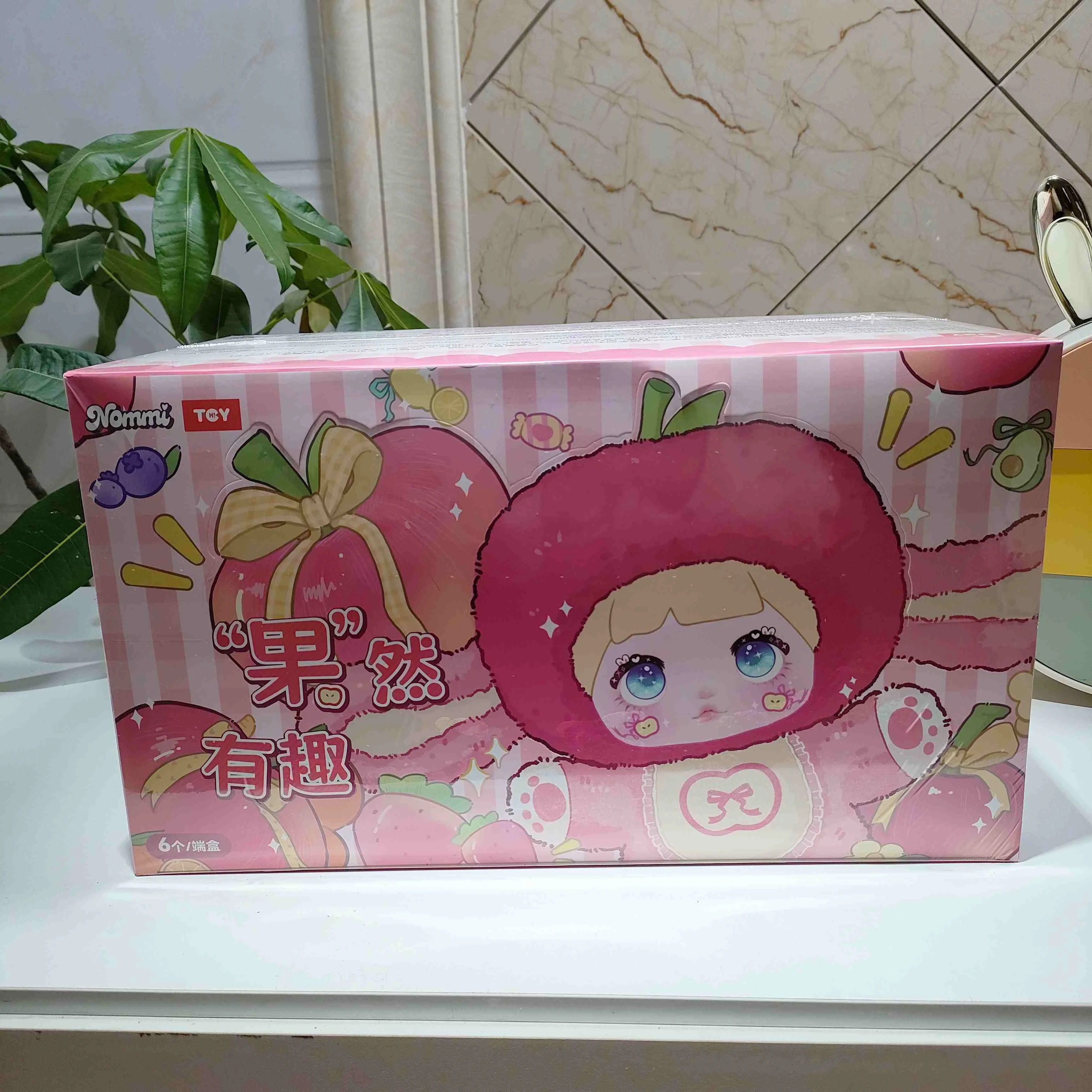 Neue Blind Box Nommi Interessante Früchte Serie Vinyl Nommi V3 Puppe Tasche Anhänger Geheimnis Überraschung Box Spielzeug Anime Figur Geschenk